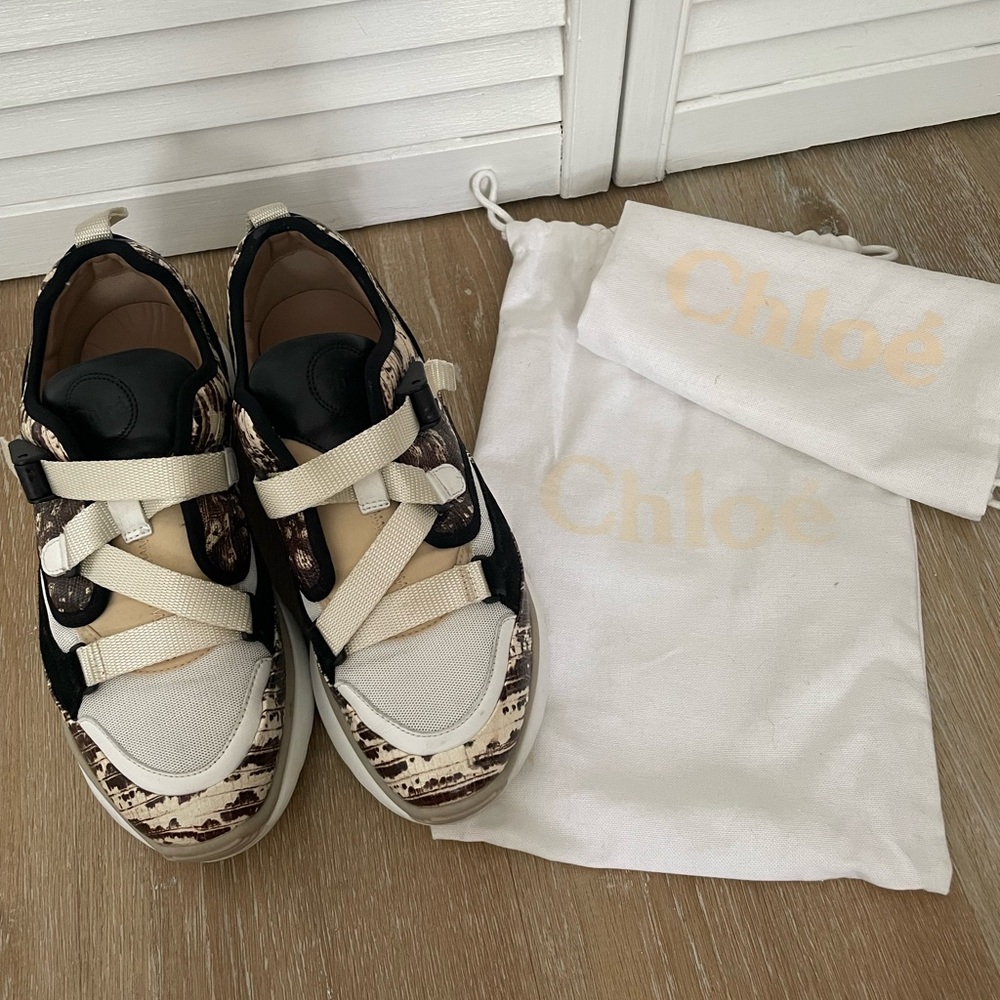 Chloé Sonnie Sneakers - leather